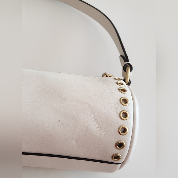 Coach Nolita Mini Barrel Bag In Chalk White - Picture 7 of 16